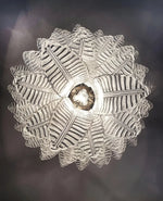Rosalind Clear Glass Floral Cascade Chandelier for Elegant Interiors
