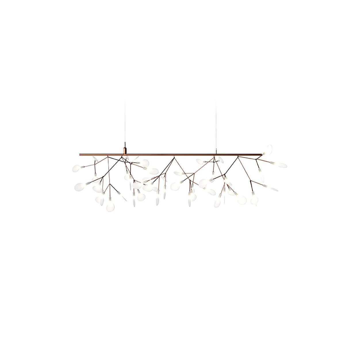 Rose Gold Firefly Led Chandelier