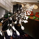 Rose Gold Firefly Led Chandelier