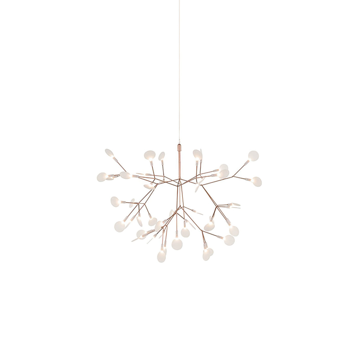 Rose Gold Firefly Led Chandelier