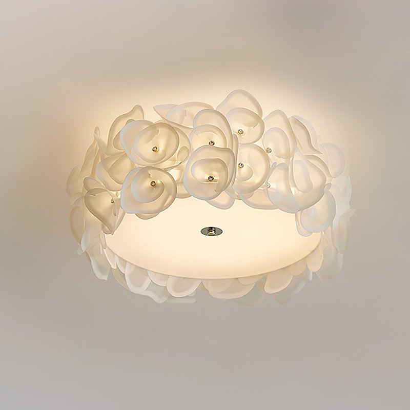 Rose Hydrangea Ceiling Lamp