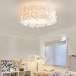 Rose Hydrangea Ceiling Lamp