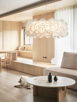Rose Hydrangea Chandelier