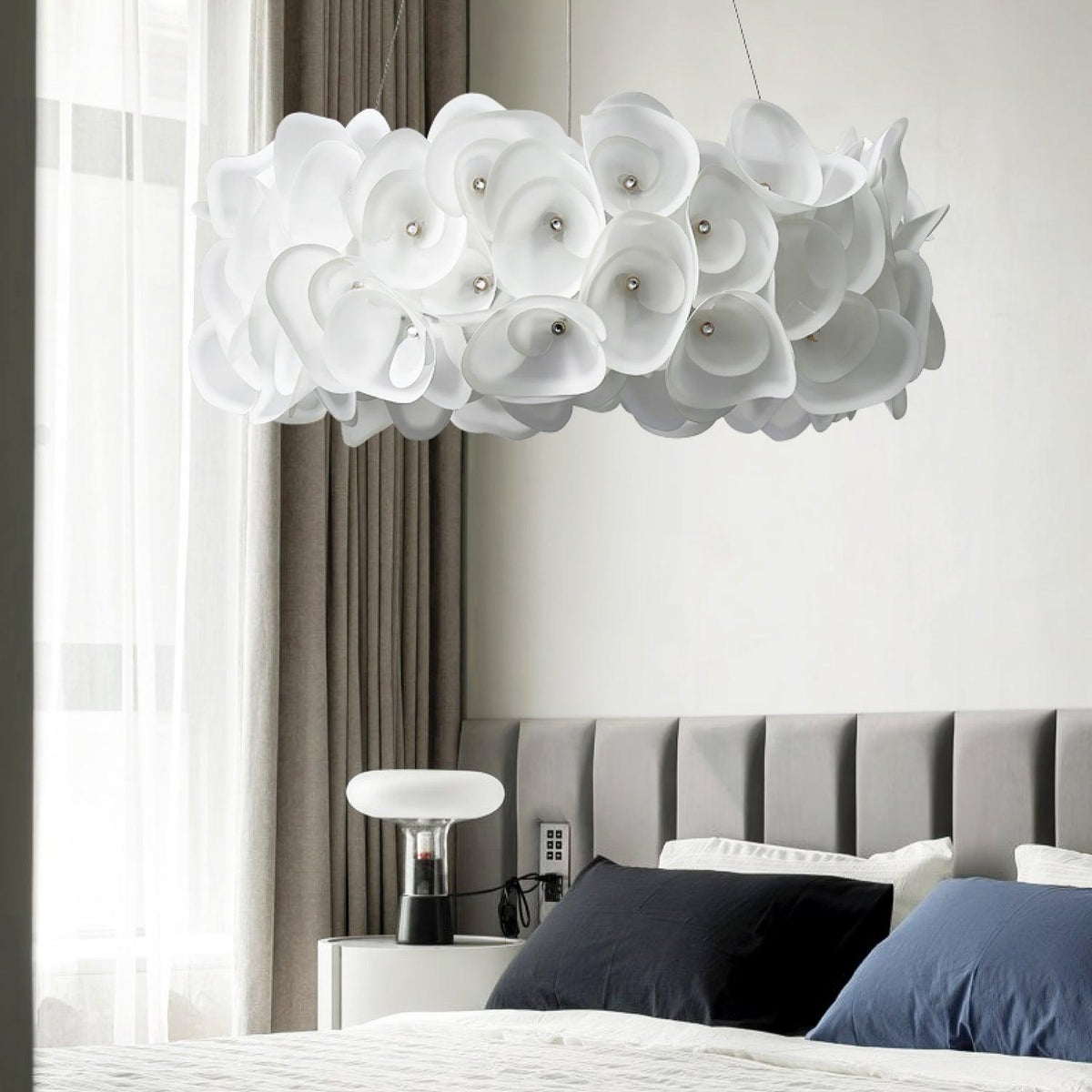 Rose Hydrangea Chandelier