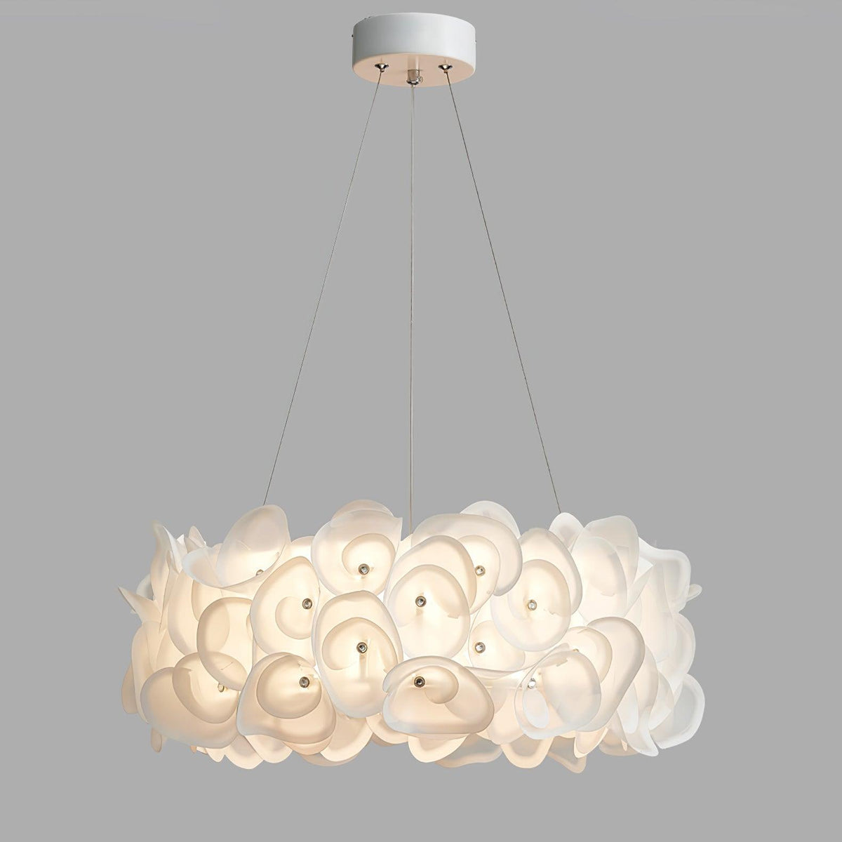 Rose Hydrangea Chandelier