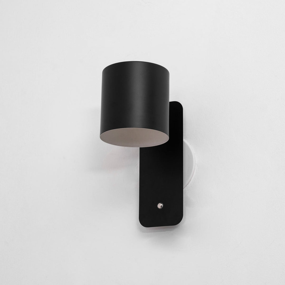 Cylinder Rechargeable Wall Sconce with 350° Rotation and Touch Dimmer