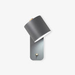 Rotatable Cylinder Plug In Wall Lamp