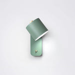 Rotatable Cylinder Plug In Wall Lamp