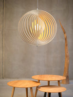 Rotating Moon Pendant Light