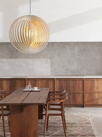 Rotating Moon Pendant Light