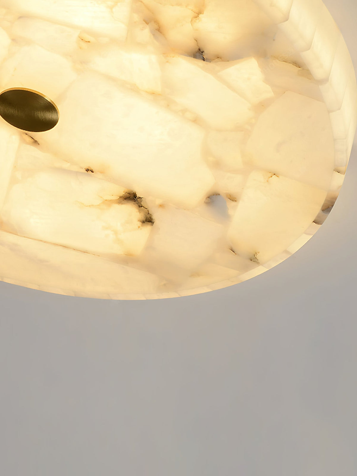 round-mosaic-alabaster-ceiling-lamp