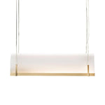 Modern Gold LED Arch Chandelier for Dining Room and Living Space