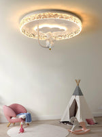 Round Carousel Childrens Ceiling Lamp