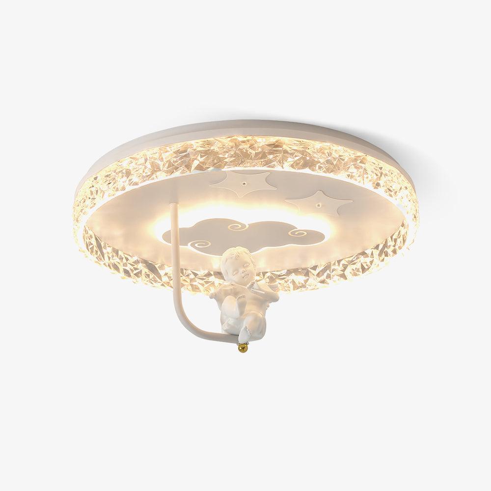 Round Carousel Childrens Ceiling Lamp