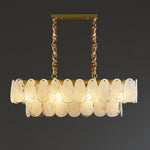 Round Cloud Glass Pendant Light
