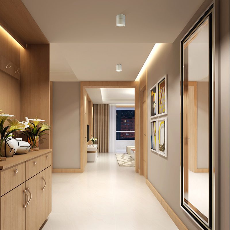 Round Folding Revolving Downlight