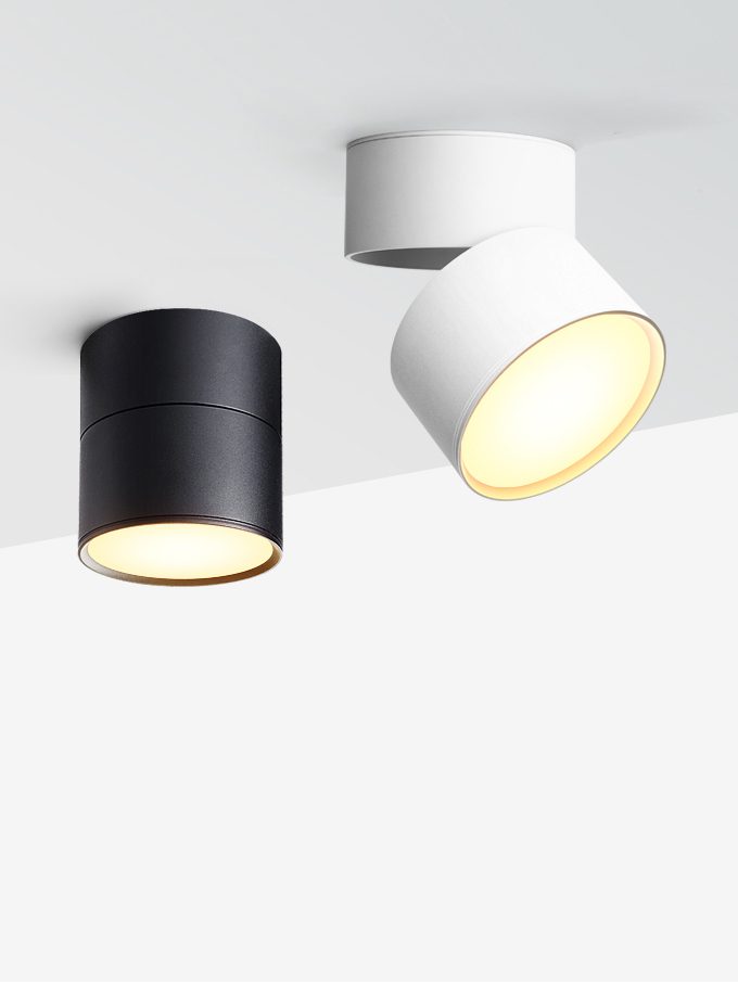 Round Folding Revolving Downlight