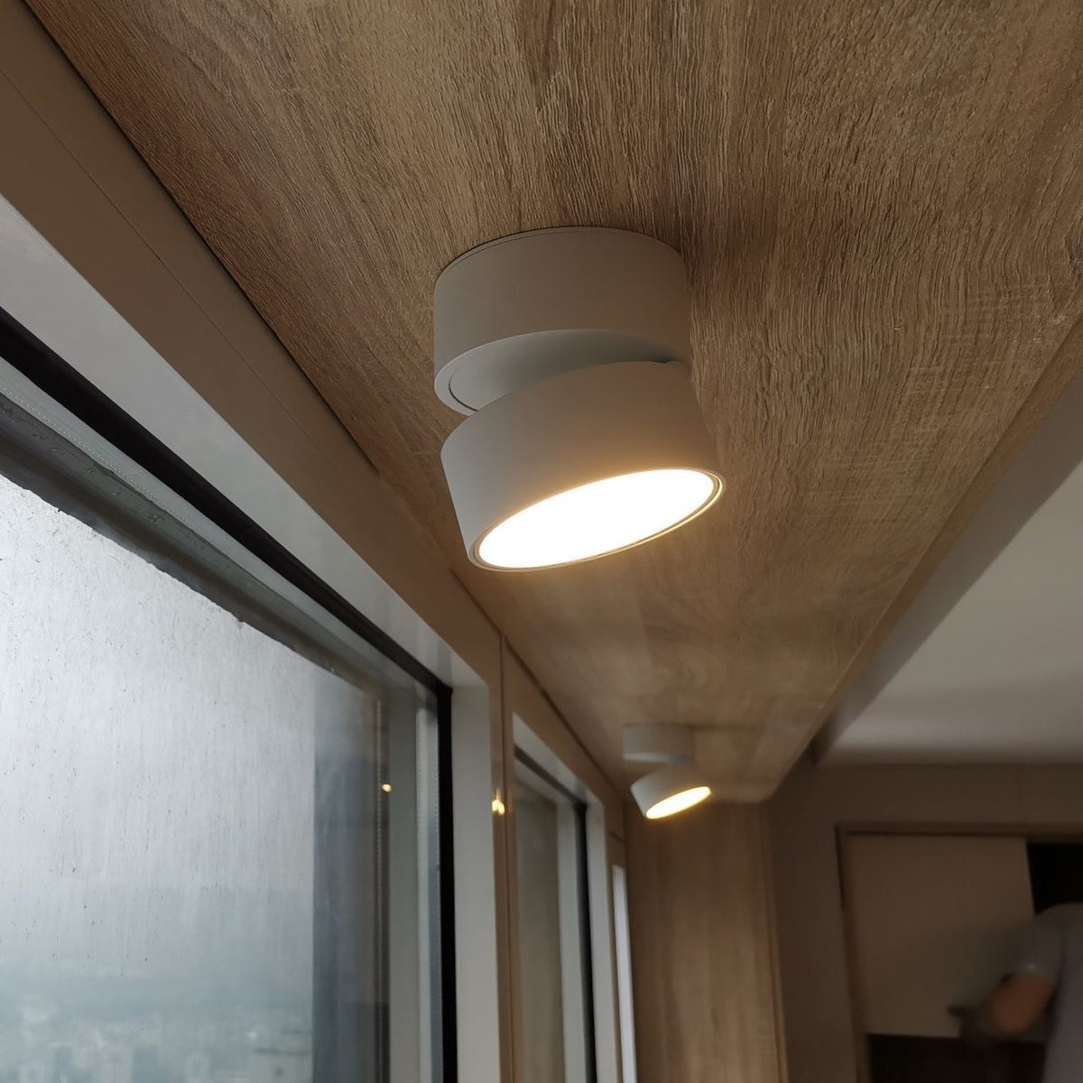 Round Folding Revolving Downlight