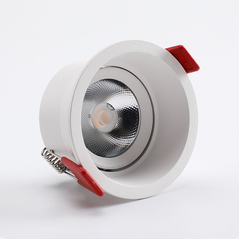 Round Folding Rotating Spotlight