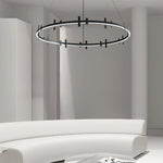 Round Irregular Chandelier