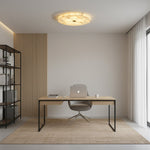 round-mosaic-alabaster-ceiling-lamp