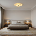 round-mosaic-alabaster-ceiling-lamp