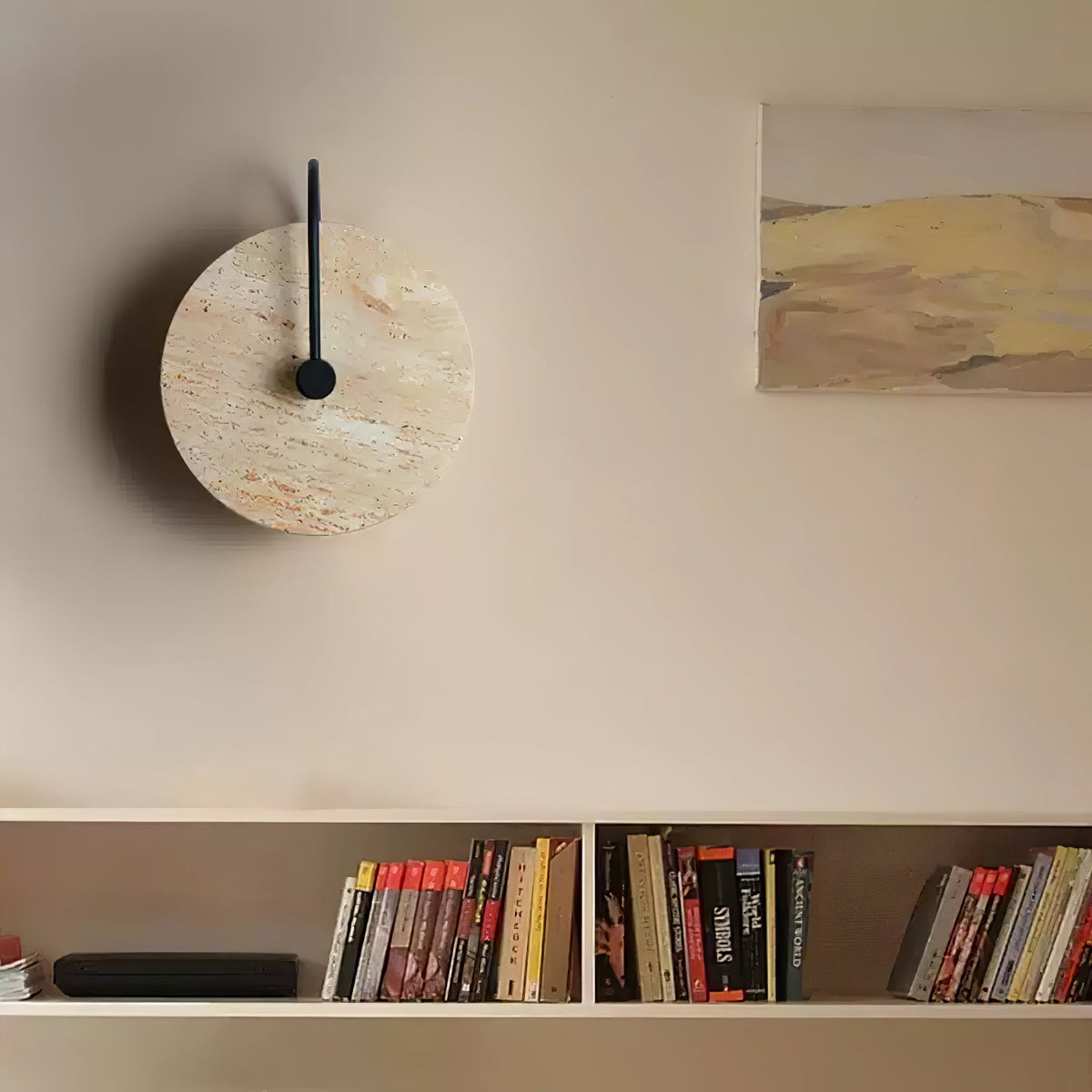 round-travertine-wall-lamp