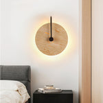 round-travertine-wall-lamp