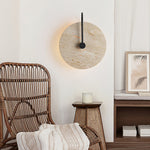round-travertine-wall-lamp