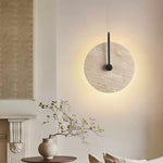 round-travertine-wall-lamp