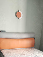 Rounded Abstract Art Sconce