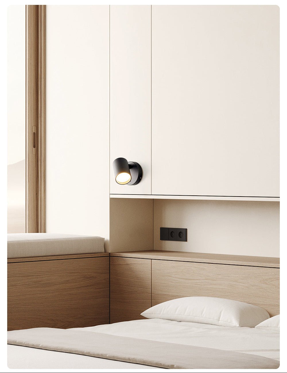 Rowen Wall Spotlight – Modern LED Wall Sconce for Bedroom & Living Room