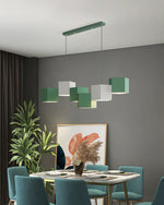 Rubik’s Cube Chandelier