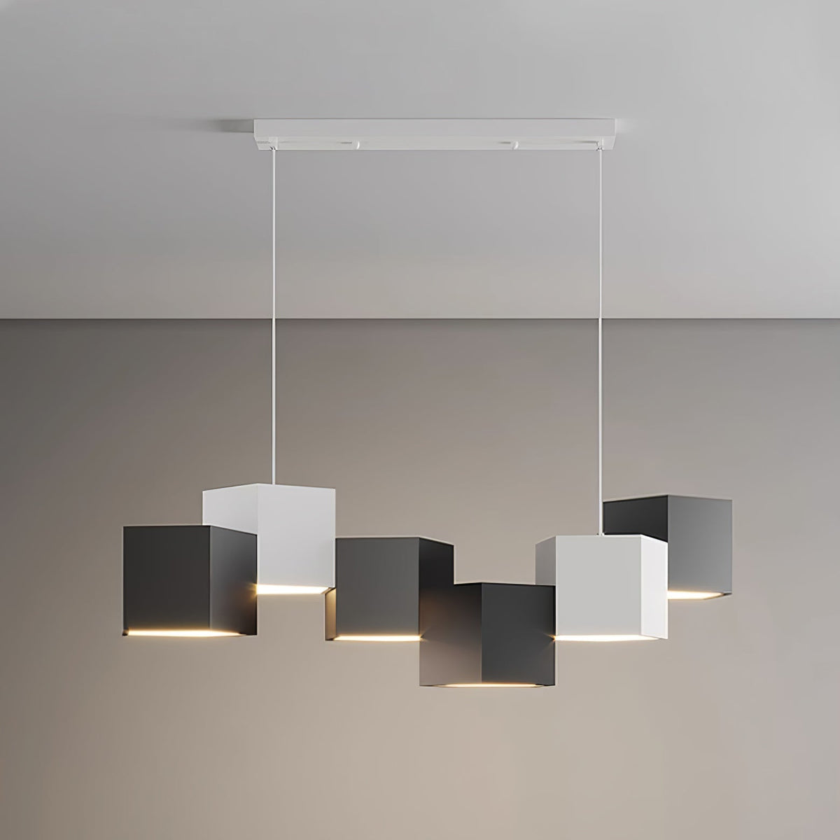 Rubik’s Cube Chandelier