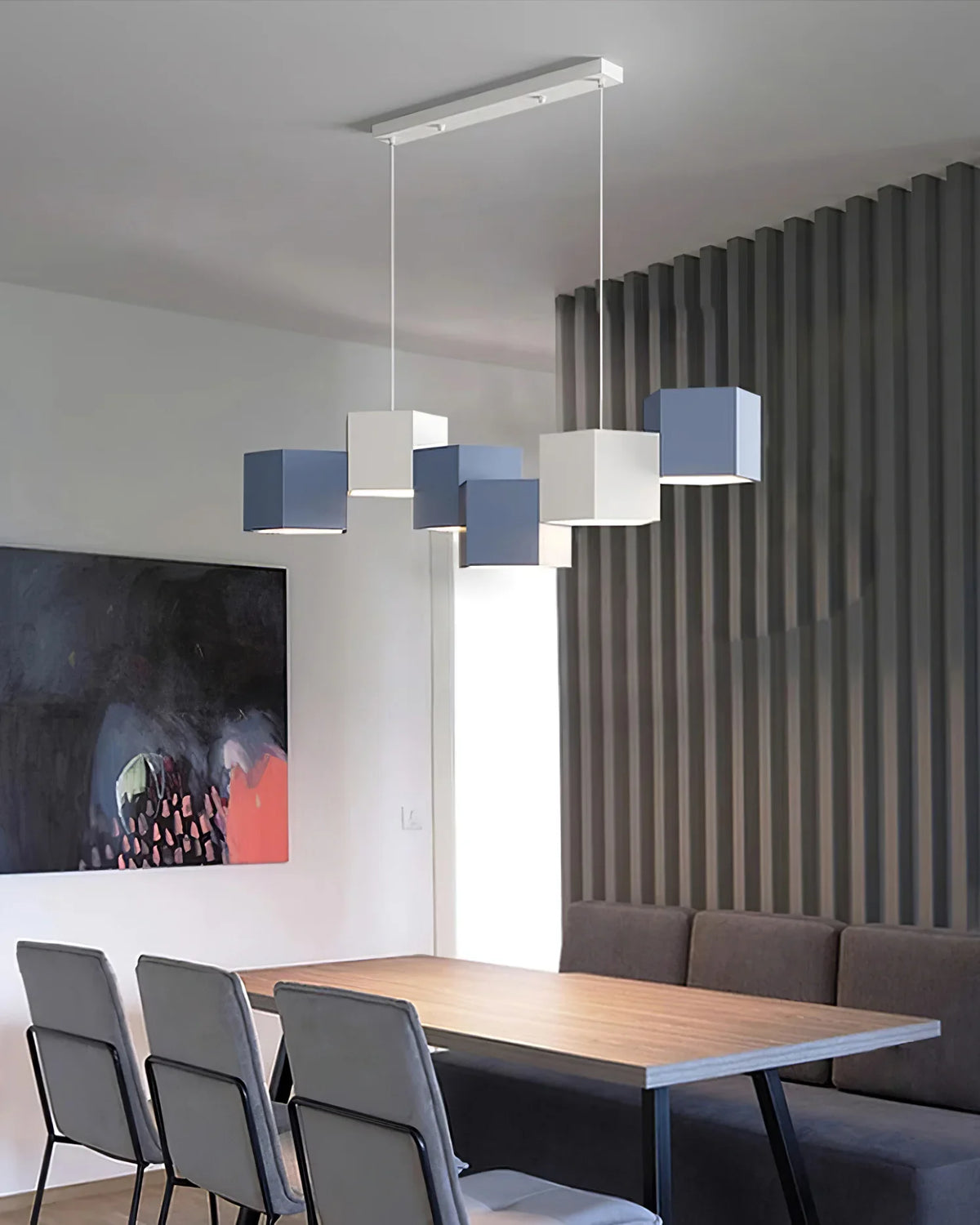 Rubik’s Cube Chandelier