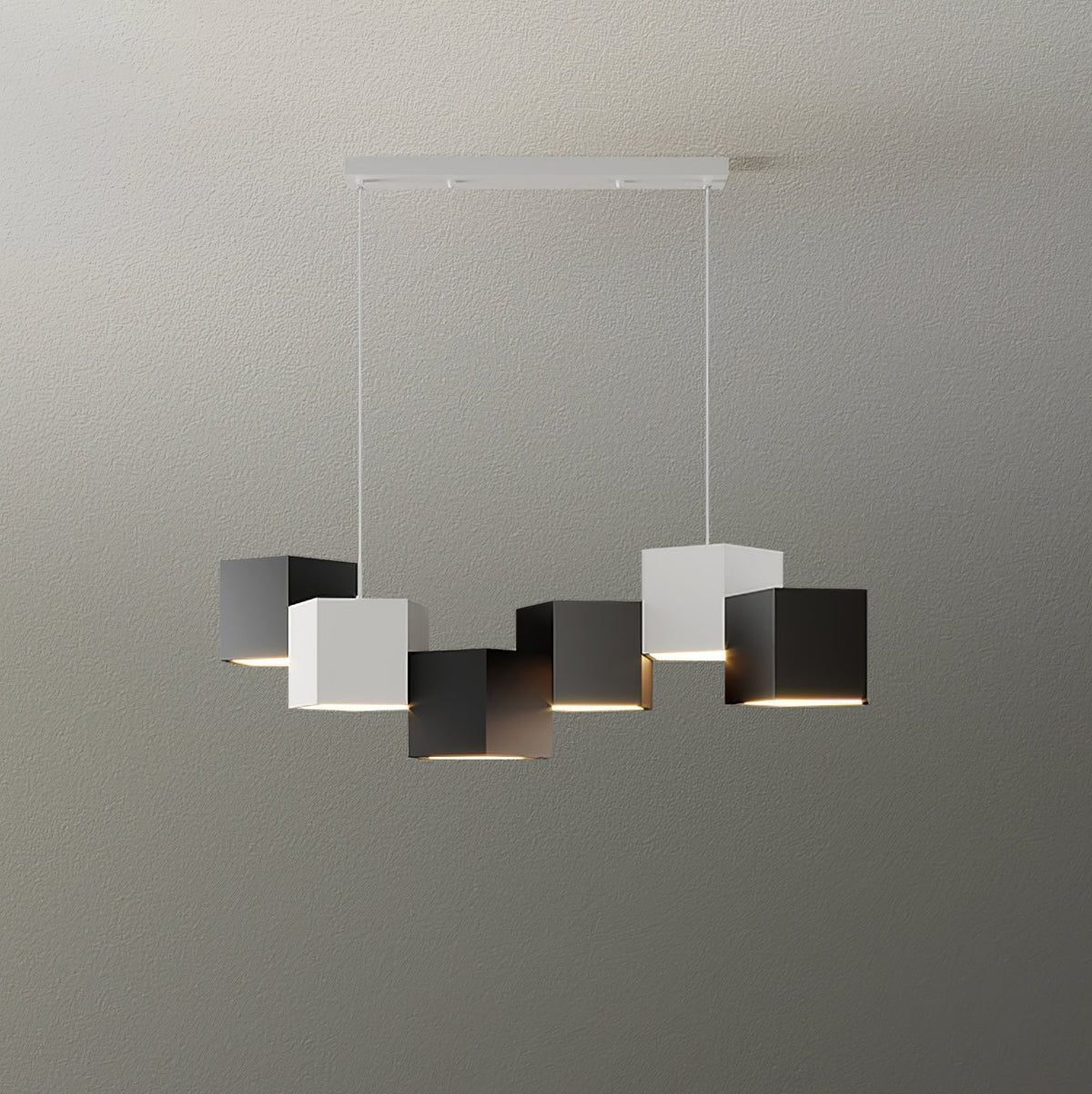 Rubik’s Cube Chandelier