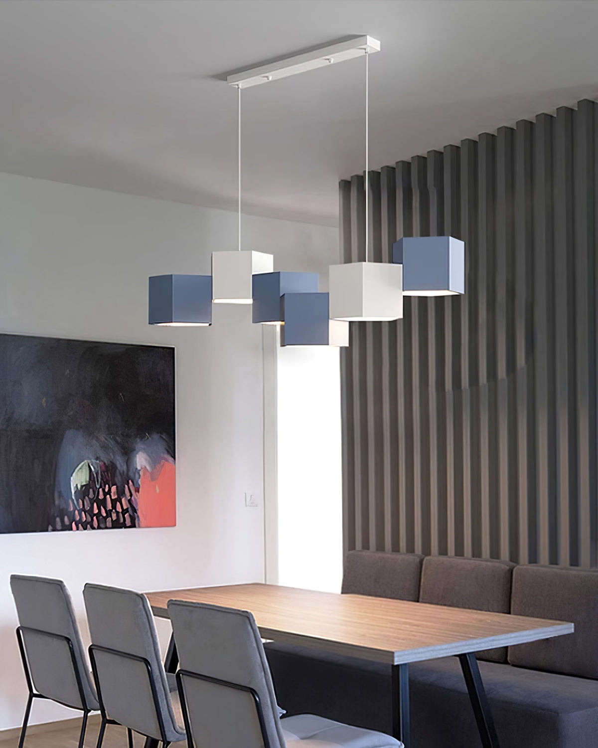Rubik’s Cube Chandelier