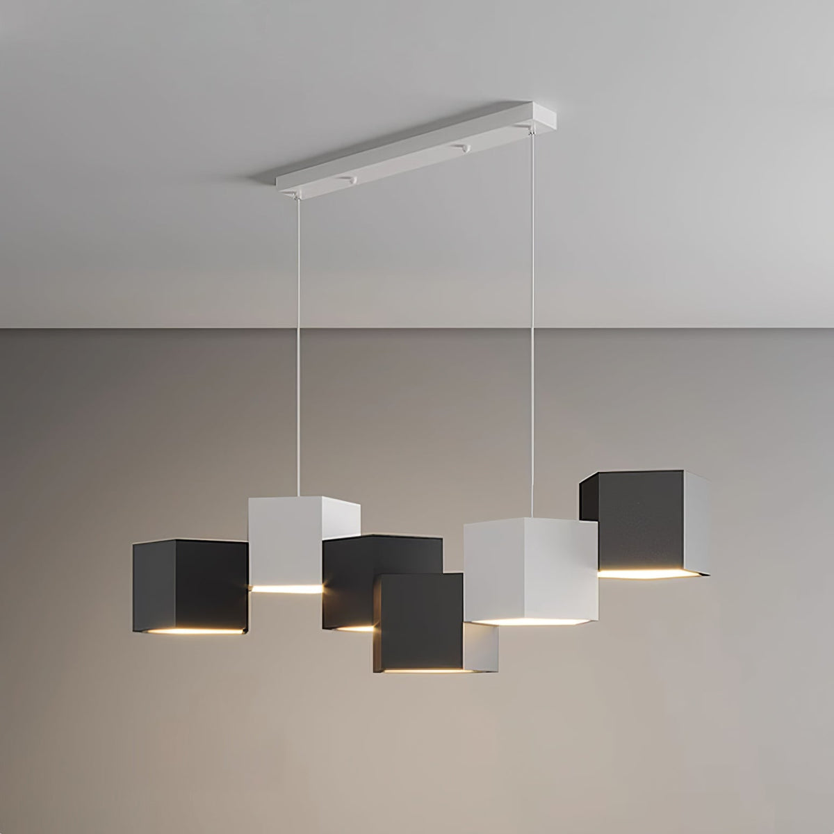 Rubik’s Cube Chandelier