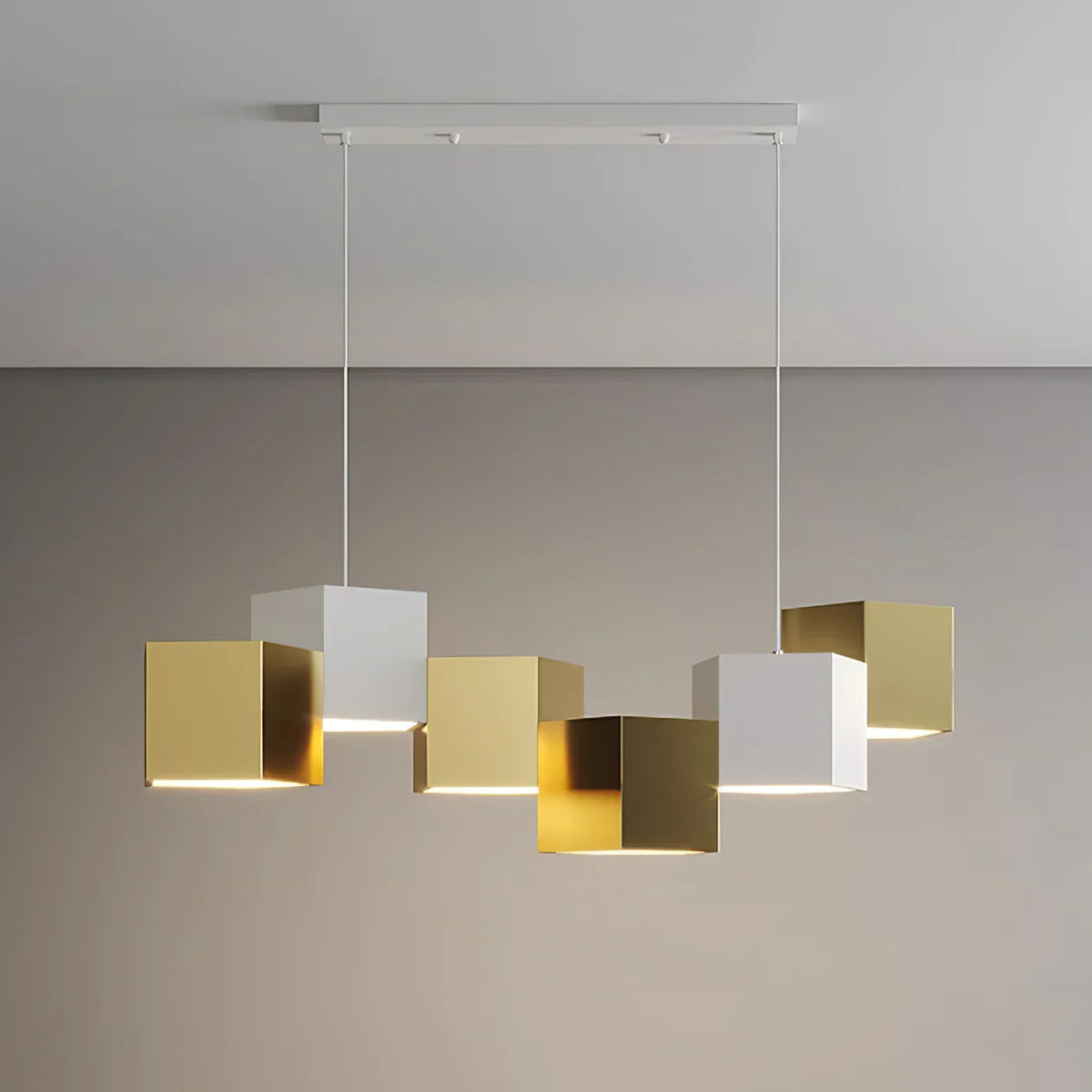 Rubik’s Cube Chandelier