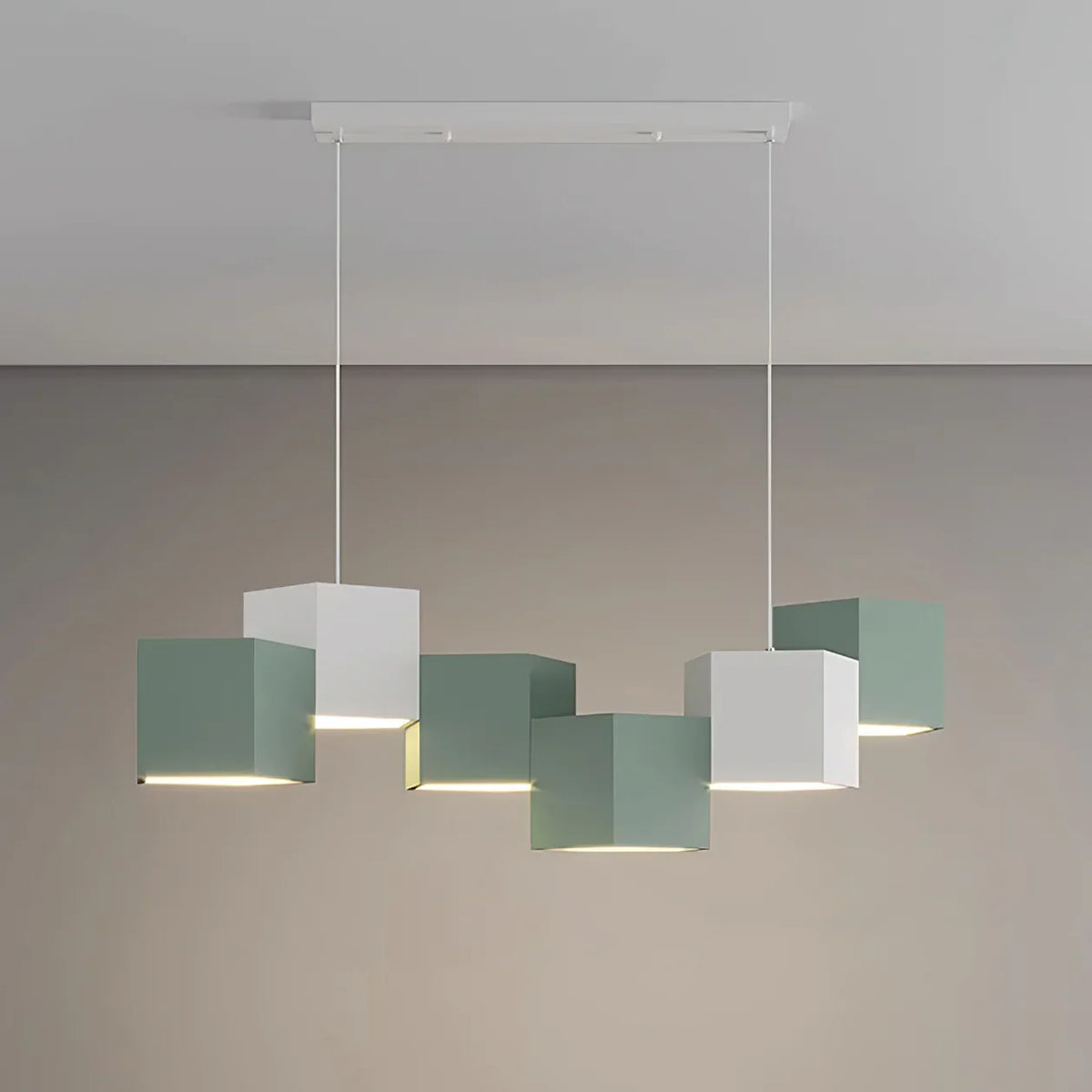 Rubik’s Cube Chandelier