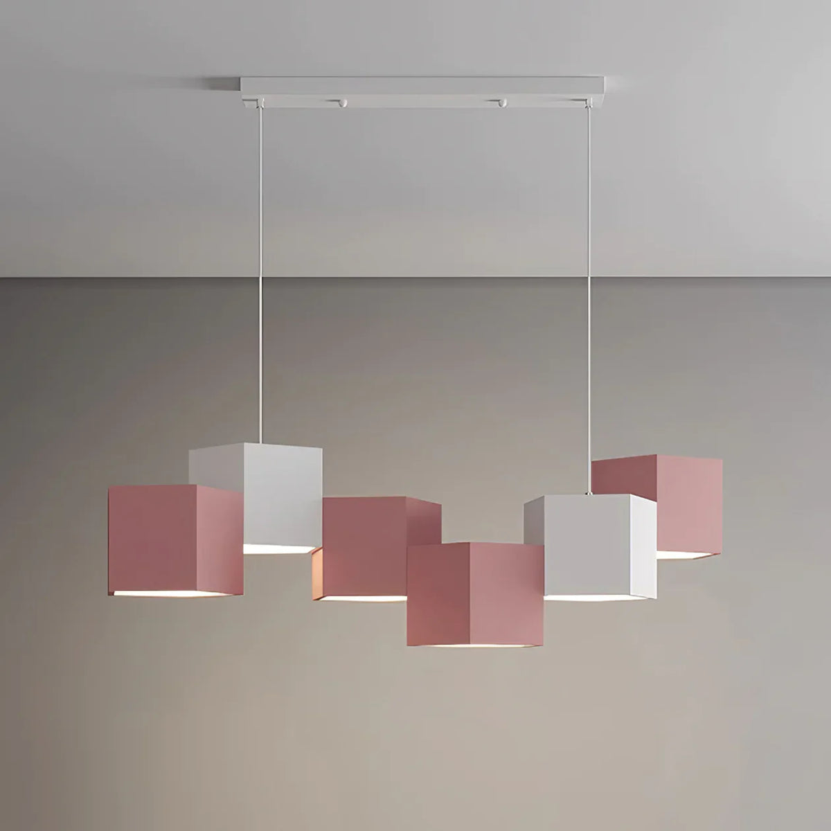 Rubik’s Cube Chandelier