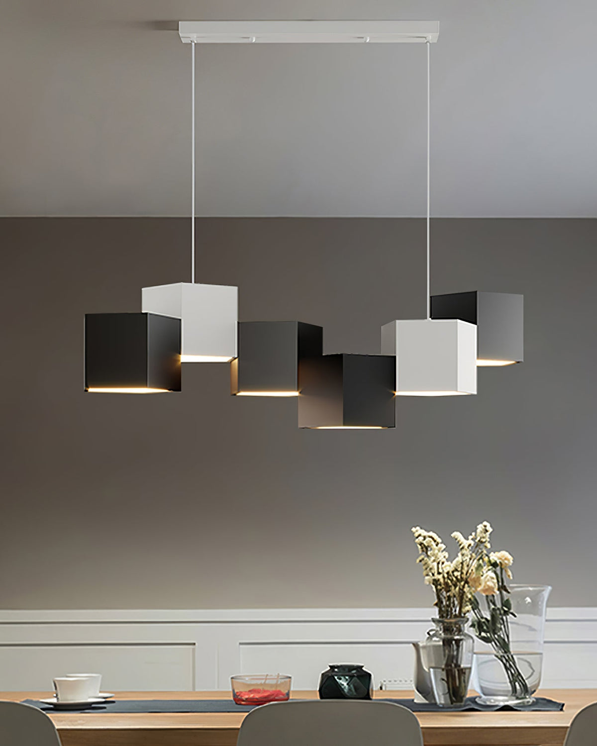 Rubik’s Cube Chandelier