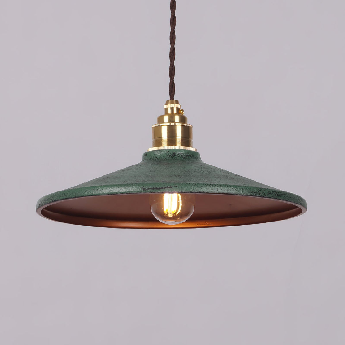 rustic-saucer-shade-pendant-light