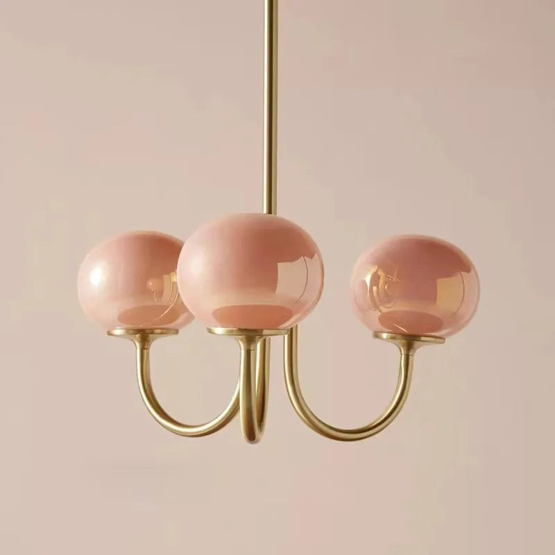 Nordic Minimalist Ceiling Chandelier Gold Silvery For Living Room Child Bedroom Pendant Lamp Home Decor Lighting Luster Fixture