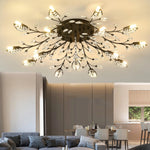 American Style Crystal Branch Ceiling Lamp