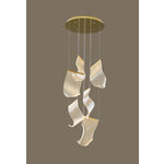 Double Storey Villa Living Room Light Luxurious And Artistic Chandelier