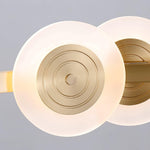 Samiya Brass LED Chandelier – Modern Nordic Pendant Light