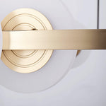 Samiya Brass LED Chandelier – Modern Nordic Pendant Light