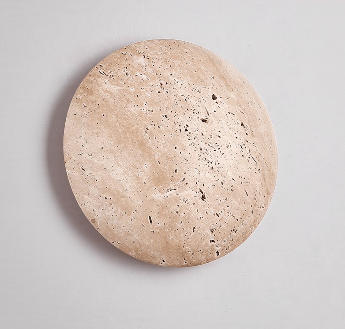 Sana Wall Sconce in Natural Travertine with Integrated LED