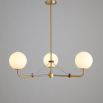 Savanna Chandelier – Modern Glass Globe Pendant Light for Dining Room and Living Room